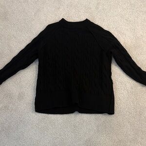 aerie Oversized Cable Knit Sweater